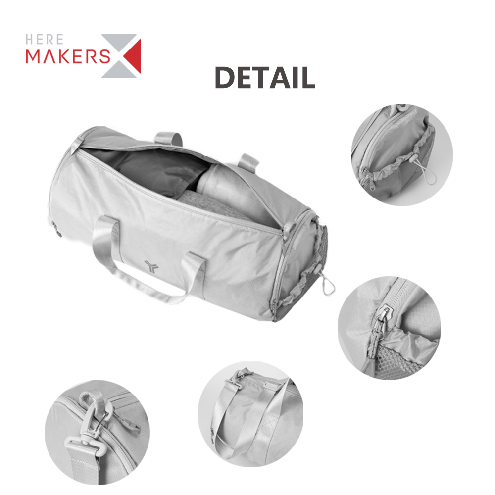 High Nylon Quality Foldable Duffel Bag&Yoga Sport Bag Include Shoe Compartment